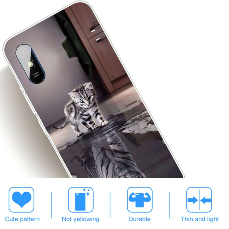Xiaomi Redmi 9A Case Ernest the Tiger
