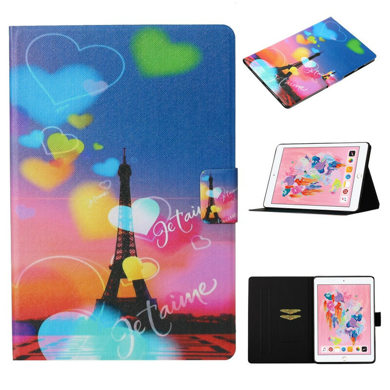 Cover iPad Air 10.5" (2019) Paris Je t'Aime