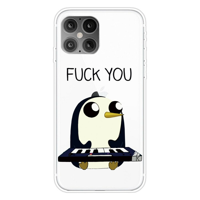 Case iPhone 12 Pro Max Pingouin Fuck You
