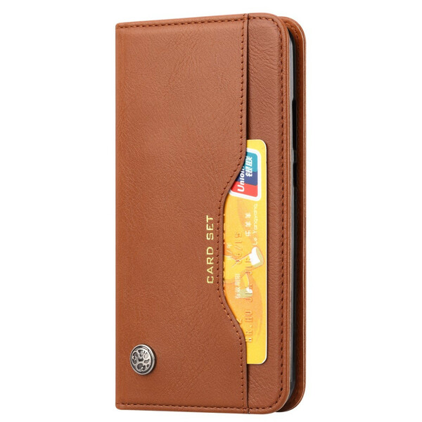 Flip Cover Huawei P40 Lite E / Y7p The
atherette Card Case