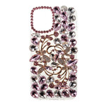 Case iPhone 12 Pro Max Silicone et Strass
