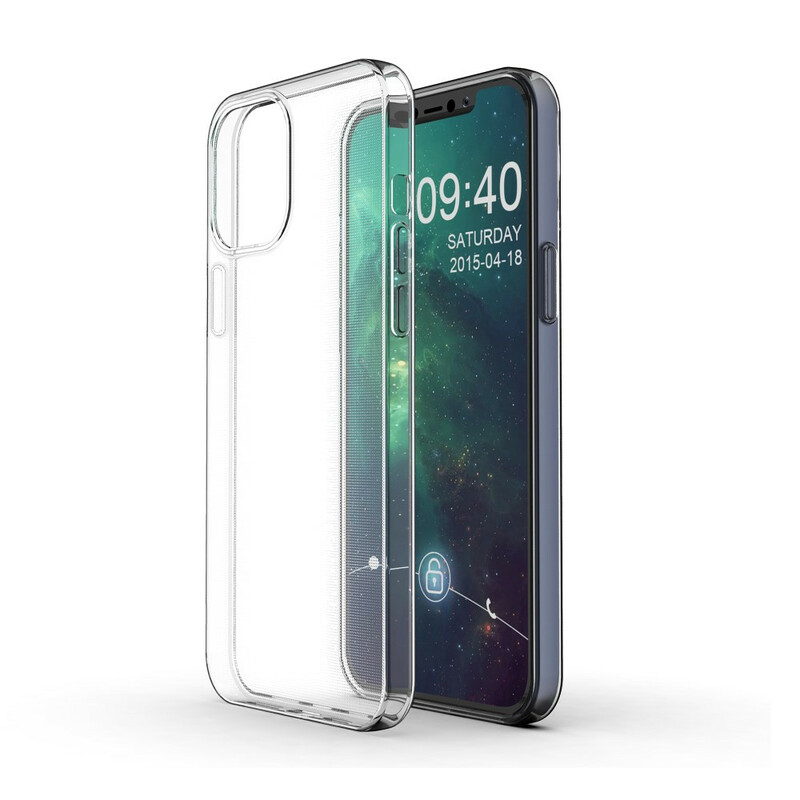 Case iPhone 12 Pro Max Transparent Silicone Finesse