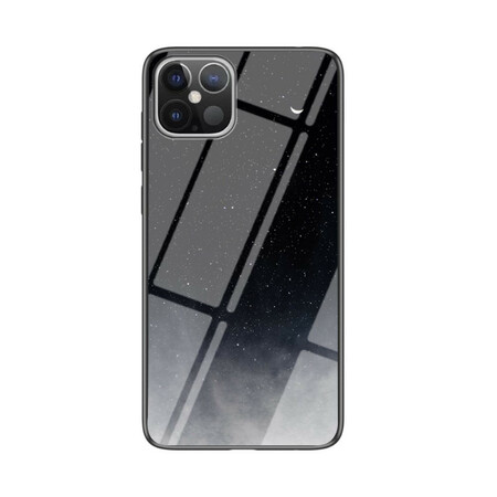 Case iPhone 12 Pro Max Tempered Glass Starry Sky