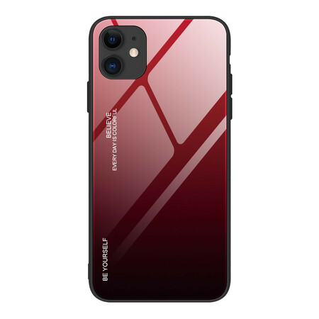 Case iPhone 12 Pro Max Tempered Glass Be Yourself