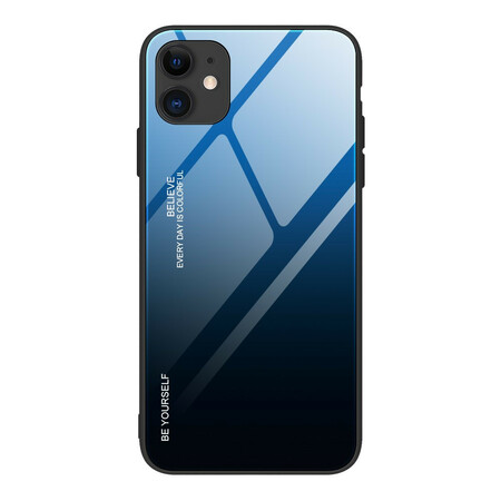 Case iPhone 12 Pro Max Tempered Glass Be Yourself