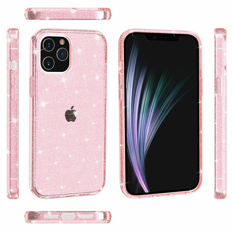 Funda Spigen Liquid Glitter Pink iPhone 13 Pro Max (rosa) 