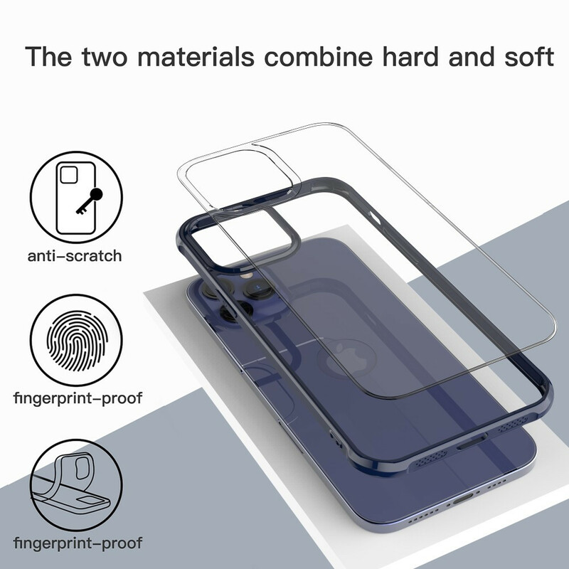 Case iPhone 12 Pro Max Transparent LEEU Design