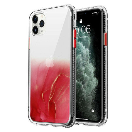 Case iPhone 12 Pro Max Hybrid Marbled Effect