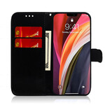 Cover iPhone 12 Pro Max Simili Cuir Couverture Miroir