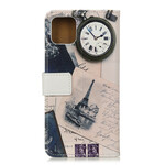 Case iPhone 12 Max / 12 Pro Eiffel Tower From the Poet
