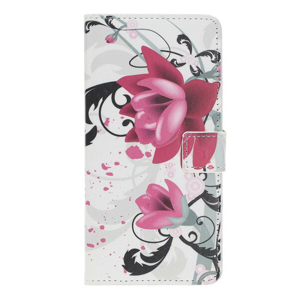 Cover iPhone 12 Max / 12 Pro Tropical Flowers