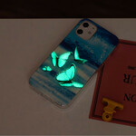 Case iPhone 12 Max / 12 Pro Butterfly Series Fluorescent