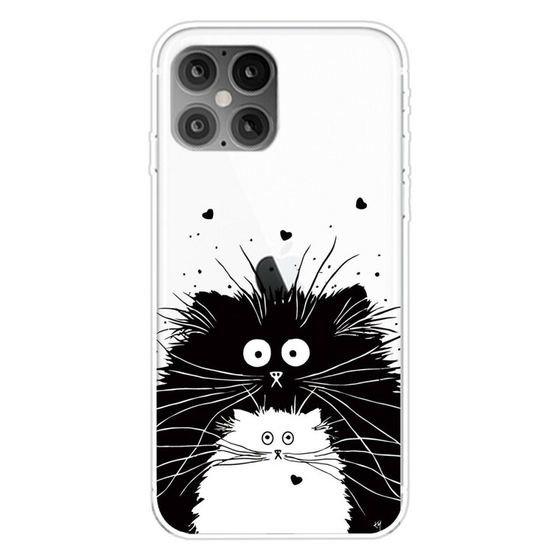 Case iPhone 12 Max / 12 Pro Look at the Cats