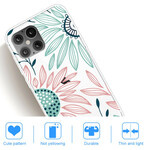 iPhone 12 Max / 12 Pro Clear Case One Flower