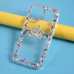 Case iPhone 12 Max / 12 Pro Silicone et Strass