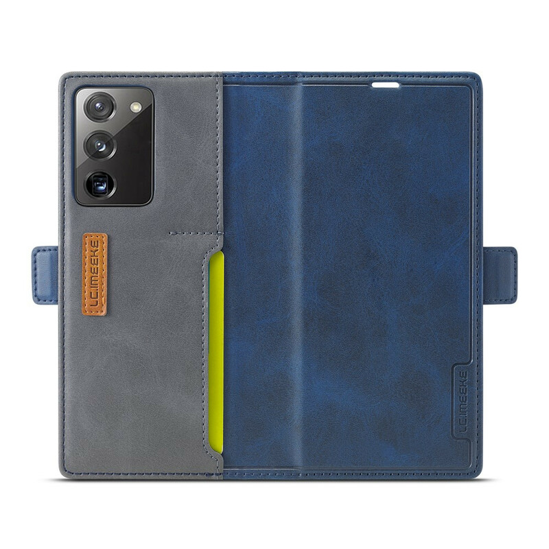 Samsung Galaxy Note 20 Case LC.IMEEKE Retro Leather Effect