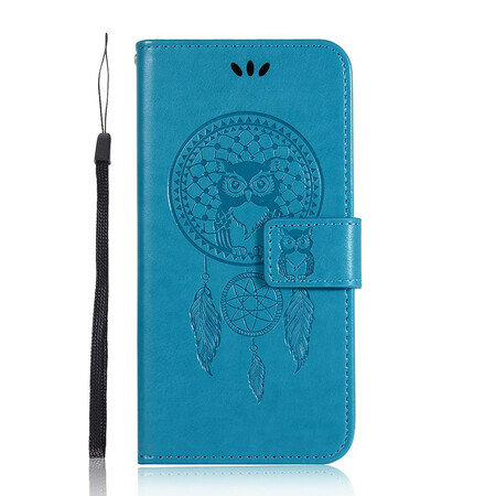 Honor 9A Leather Effect Dream Catcher Owl Case