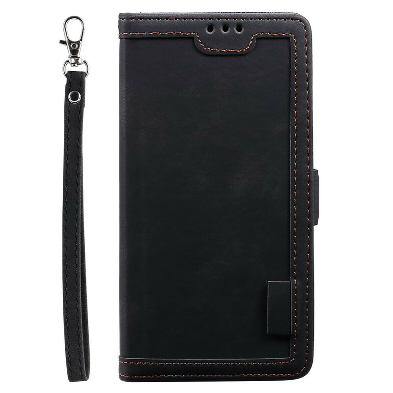 Xaiomi Redmi 9 Two-tone Faux Leather Reinforced Contour Case