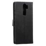 Xaiomi Redmi 9 Two-tone Faux Leather Reinforced Contour Case