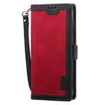 Xaiomi Redmi 9 Two-tone Faux Leather Reinforced Contour Case