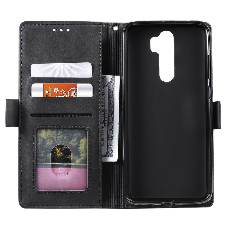 Xaiomi Redmi 9 Two-tone Faux Leather Reinforced Contour Case