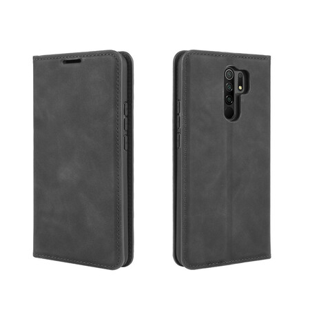 Flip Cover Xiaomi Redmi 9 Soft Leather Effect