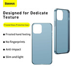 iPhone 12 Case Tempered Glass and Silicone BASEUS