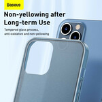 iPhone 12 Case Tempered Glass and Silicone BASEUS