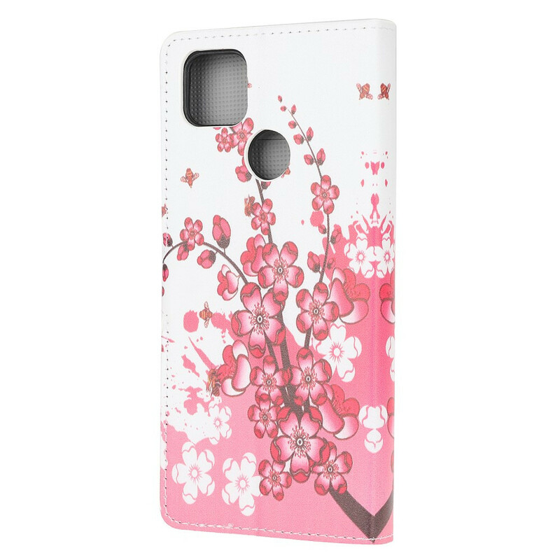 Cover Xiaomi Redmi 9C Tropical Flowers