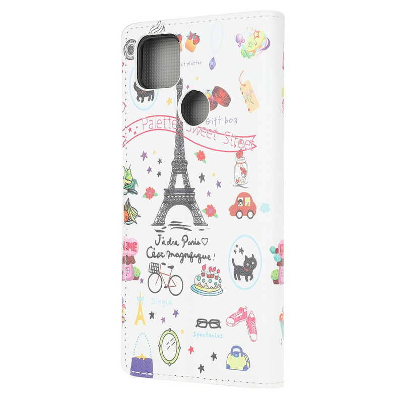 Xiaomi Redmi 9C Case I love Paris