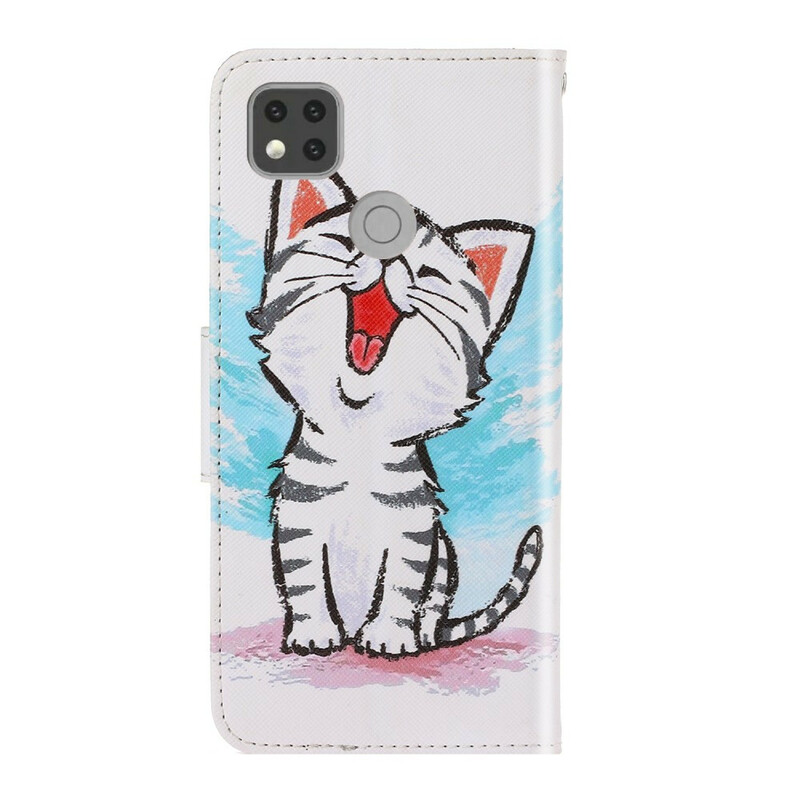 Xiaomi Redmi 9C Kitten Strap Color Case