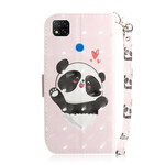 Xiaomi Redmi 9C Panda Love Strap Case