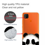 Xiaomi Redmi 9C Transparent Panda Case