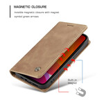 Flip Cover iPhone 12 CASEME Simili Cuir