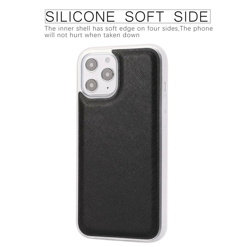Textured iPhone 12 Pro Max Case with Detachable Case