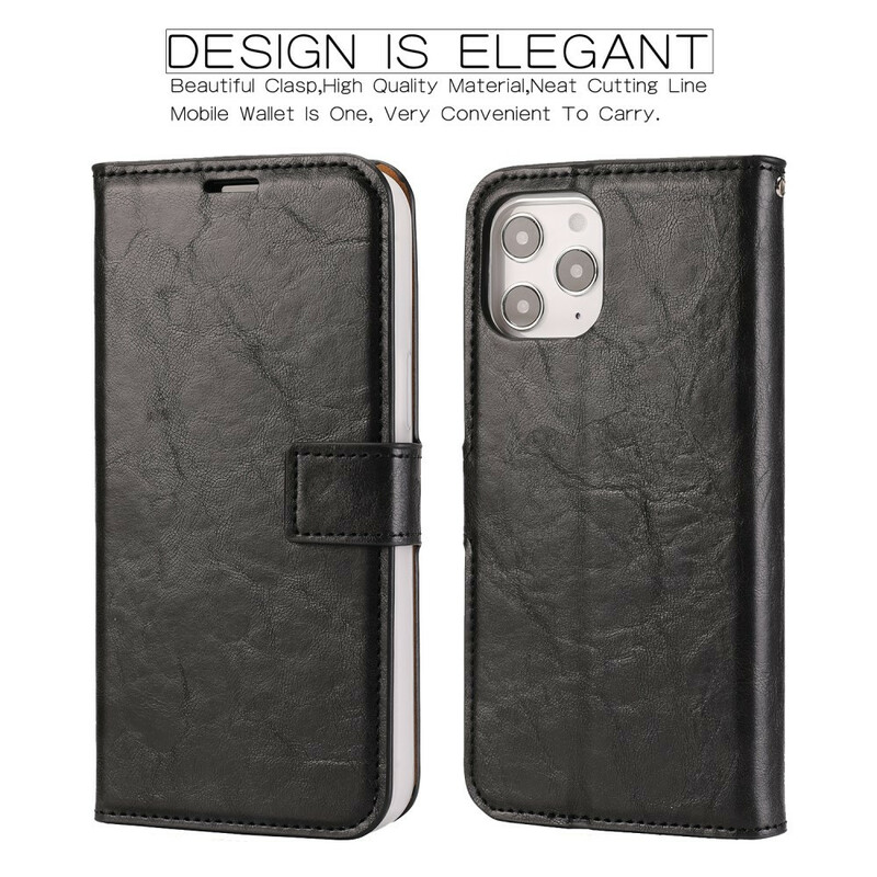 Cover iPhone 12 Pro Max Style Leather Vielli Detachable Case
