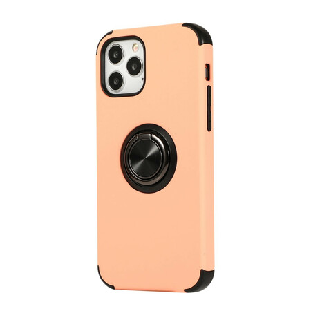 Case iPhone 12 Pro Max Bicolor Anneau-Support