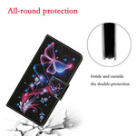 Case iPhone 12 Pro Max Butterflies and Strap