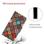 Case iPhone 12 Pro Max Patchwork Mandalas with Strap