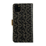 Cover for iPhone 12 Pro Max Lace Purse with Strap