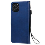 Case iPhone 12 Max / 12 Pro Solid Color Serie with Strap