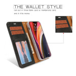 iPhone 12 Max / 12 Pro Style Leather Case Vielli Detachable Cover