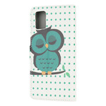 Cover Samsung Galaxy A31 Hibou Endormi