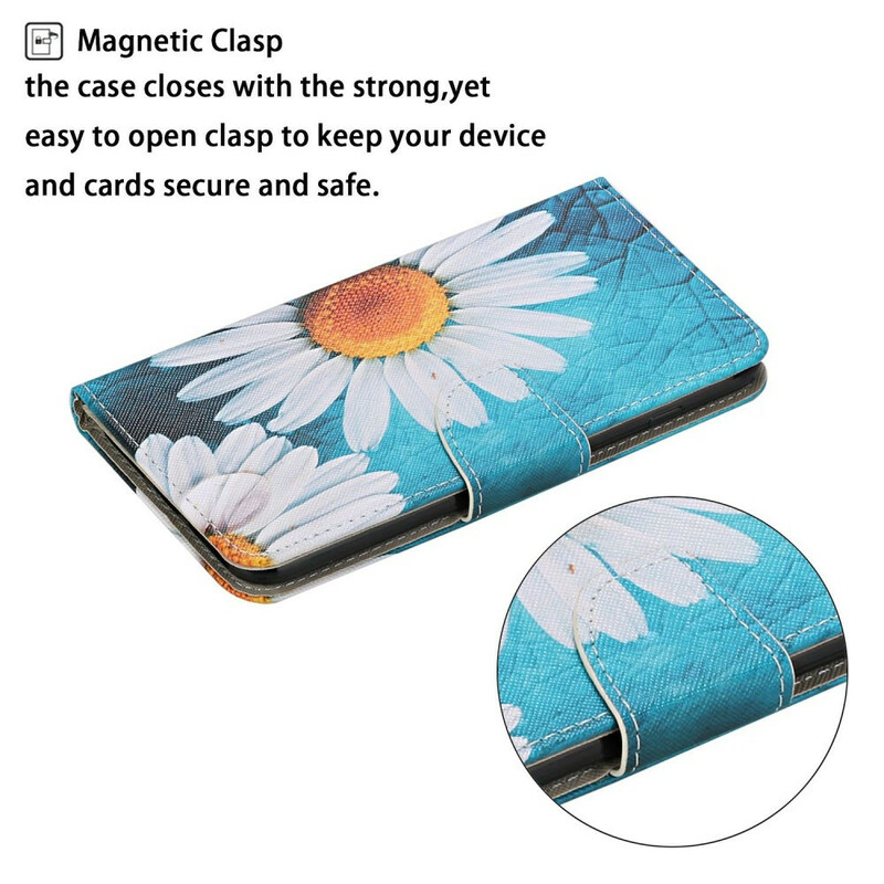 Case iPhone 12 Max / 12 Pro Magistral Flowers with Strap