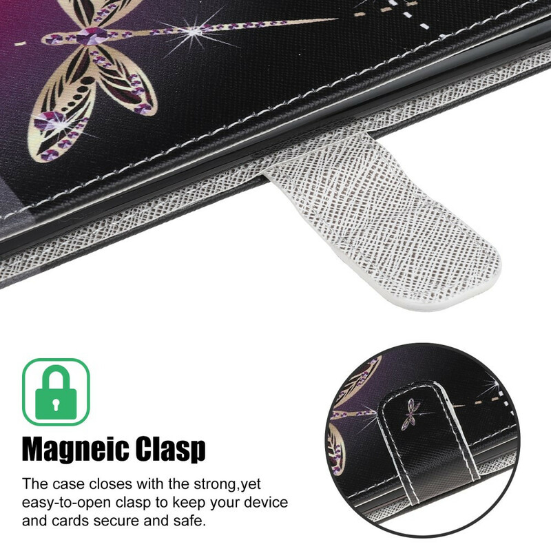 Case Samsung Galaxy A31 Dragonfly Strap