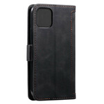 Leatherette Case iPhone 12 Max / 12 Pro Two-tone Reinforced Contours