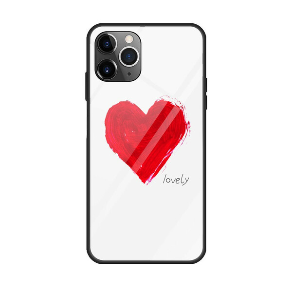 Case iPhone 12 Max / 12 Pro Coeur Lovely Simple