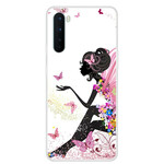 Case OnePlus Nord Butterfly Lady