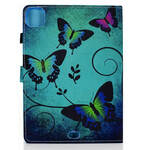 Cover iPad Air 10.9" (2020) Papillons Verts