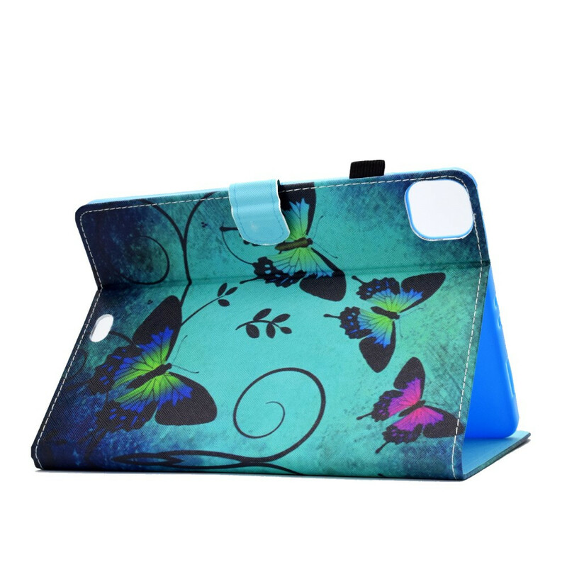 Cover iPad Air 10.9" (2020) Papillons Verts